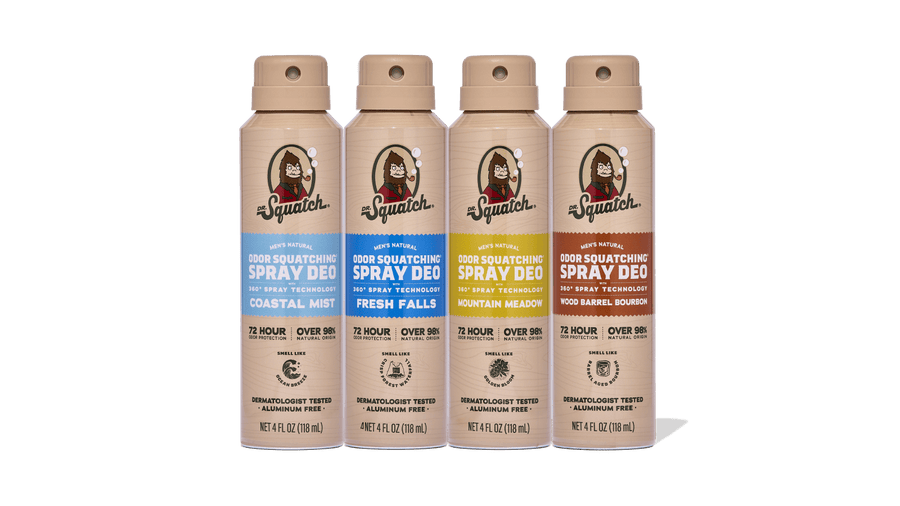 Spray Deodorant 4-Pack W6