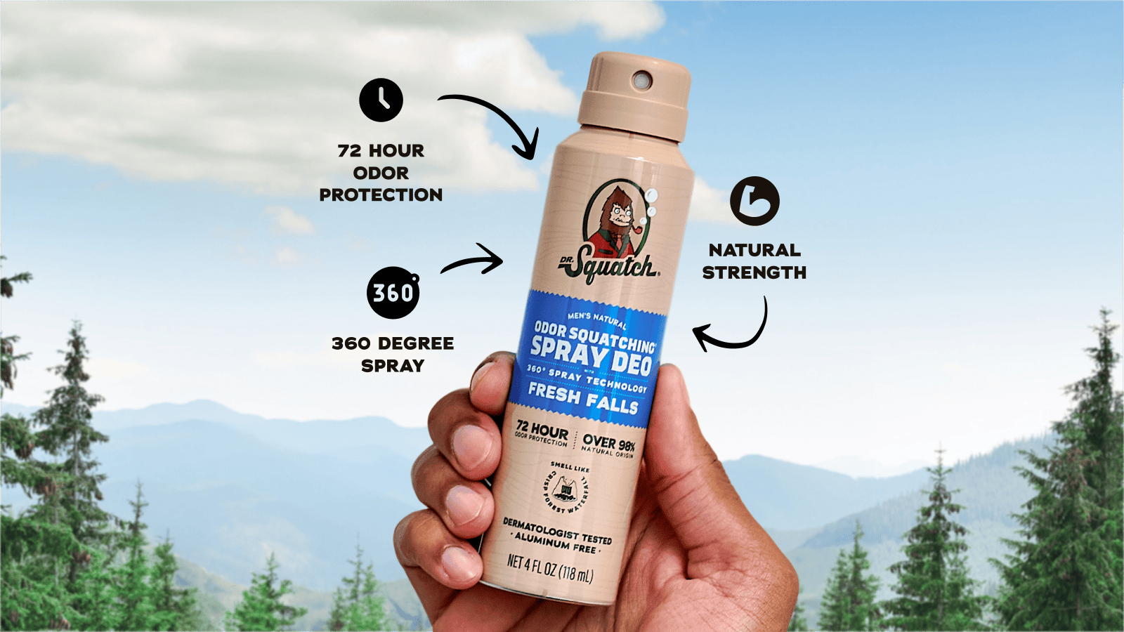 Spray Deodorant 4-Pack W6