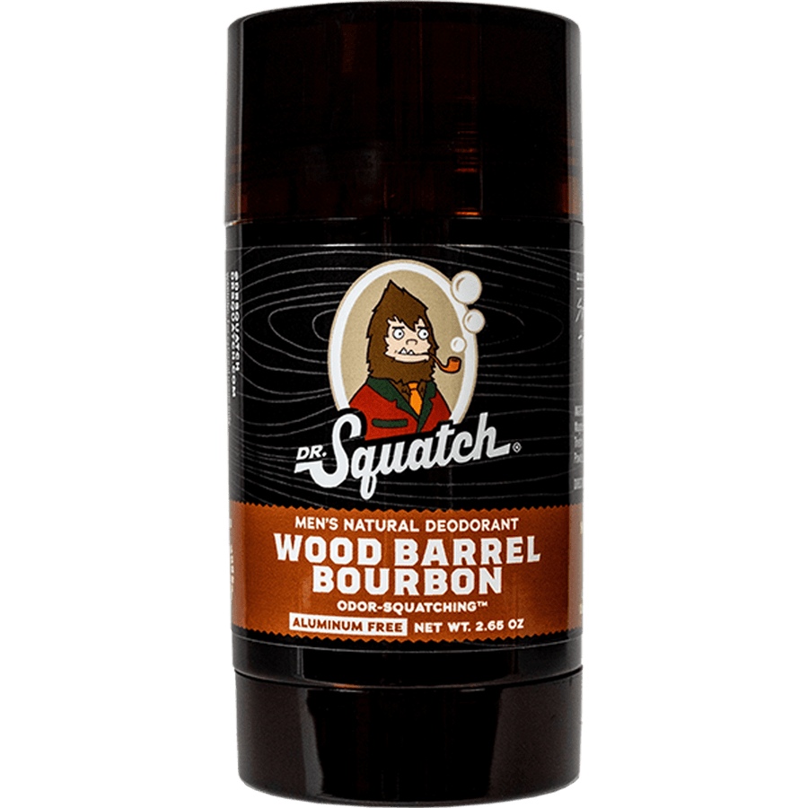 Essentials: Wood Barrel Bourbon Deodorant Q8