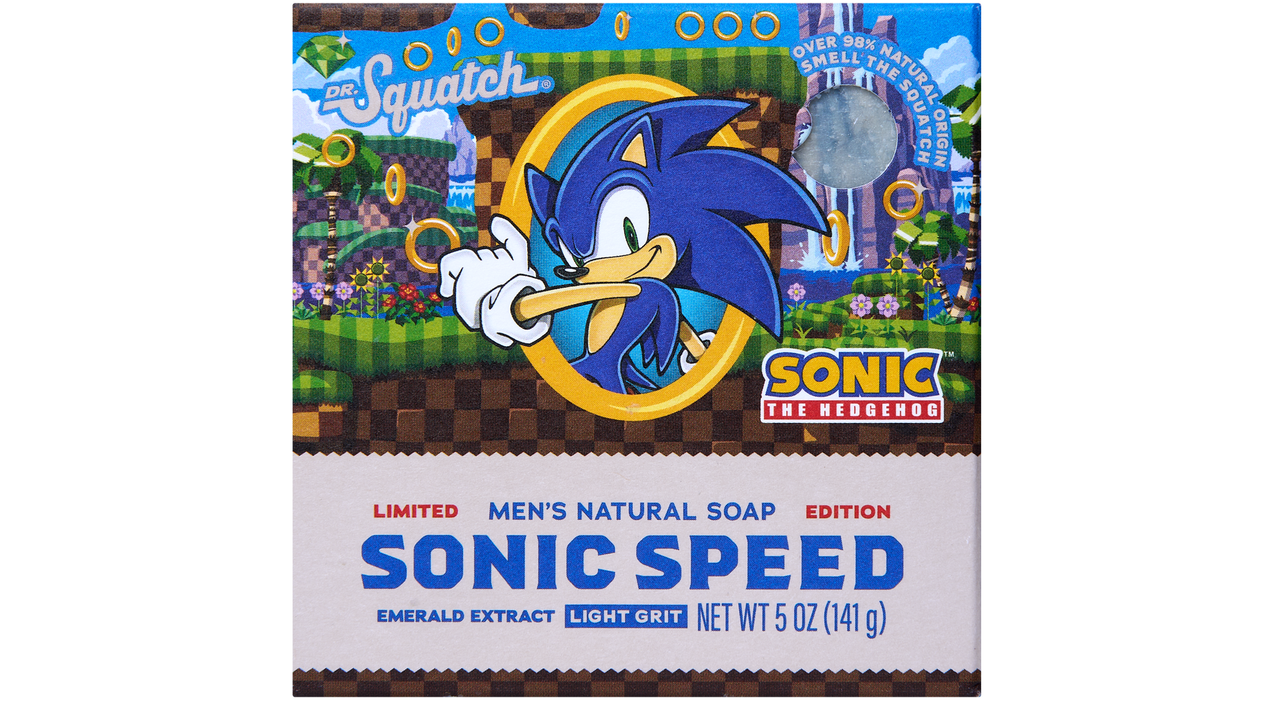 Sonic Speed Super Pack - Exclusive Limited Edition Bar Soap and Deodorant Bundle U8