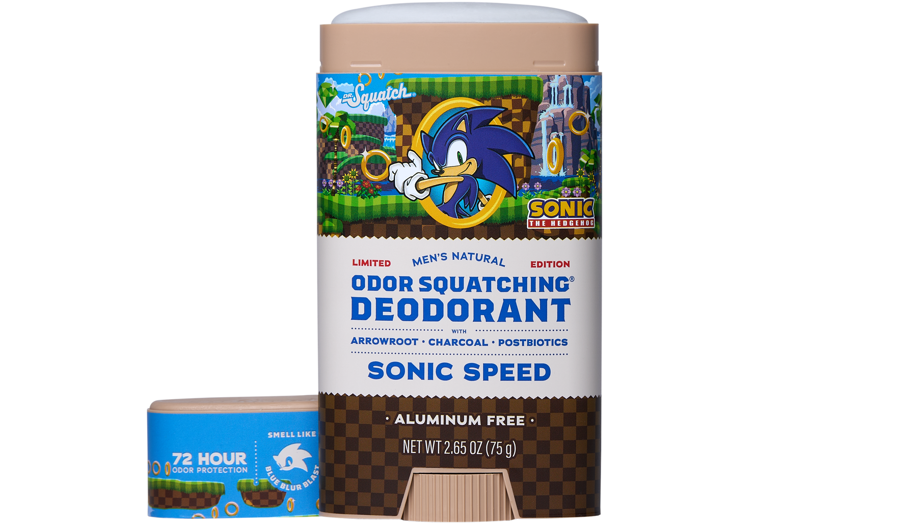 Sonic Speed Super Pack - Exclusive Limited Edition Bar Soap and Deodorant Bundle U8