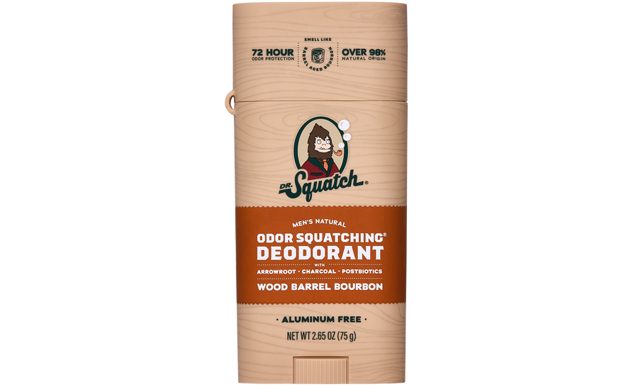 Wood Barrel Bourbon Deo Flask H4