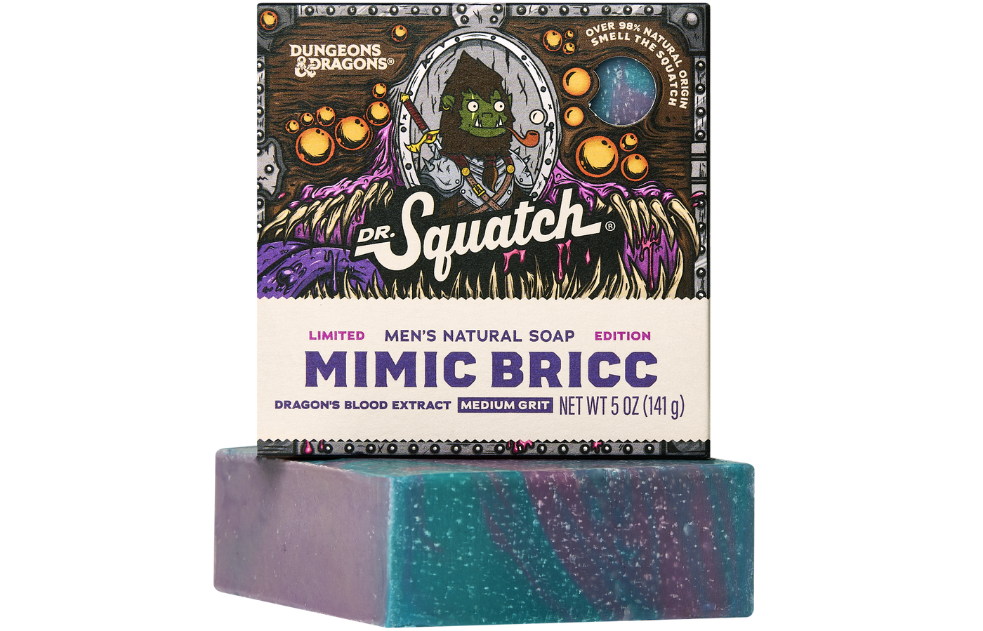 Dungeons & Dragons Mimic Bricc 3-Pack - Exclusive Limited Edition Bar Soap T9