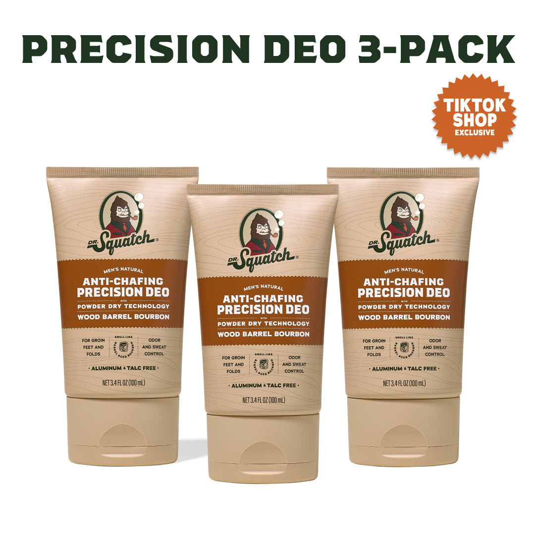 Precision Deo Wood Barrel Bourbon - 3-Pack F1