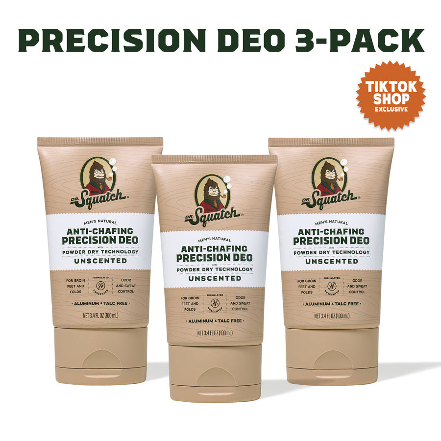 Precision Deo Fragrance Free - 3-Pack B0