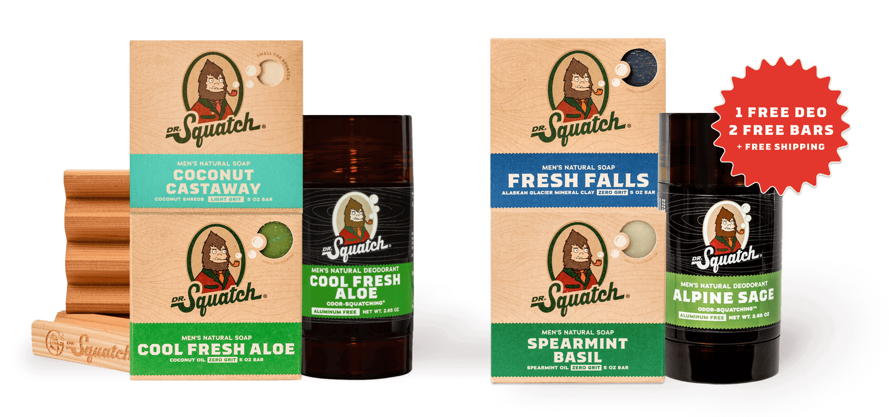 Deodorant & Soap Starter Set T6