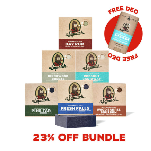 Dr. Squatch 6 Soaps and Deo Gift — product photo 1 of 9