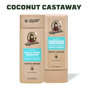 Hair Care Kit + Free Scalp Scrubber | Full & Thick Shampoo | Moisturizing Conditioner | Natural Products for Men J2