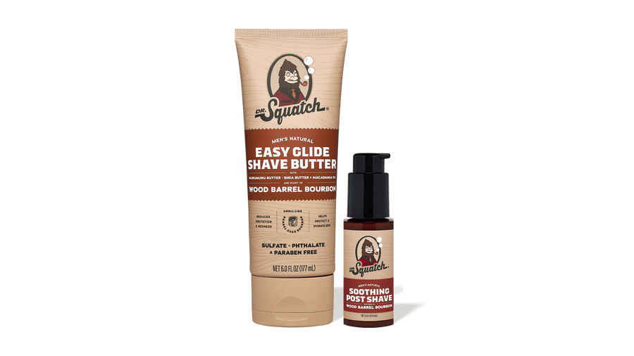 Wood Barrel Bourbon Smooth Shave Bundle M2