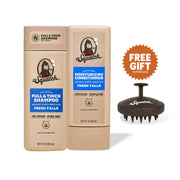 Hair Care Kit + Free Scalp Scrubber | Full & Thick Shampoo | Moisturizing Conditioner | Natural Products for Men J2
