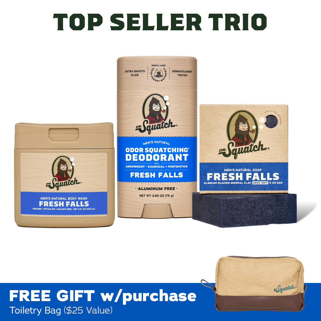 Soap, Deo, Body Wash + GWP Bag - Fresh Falls J0