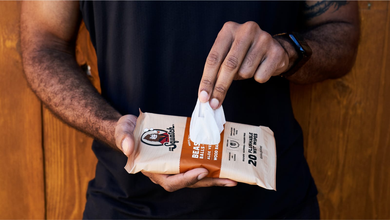 FREE Wood Barrel Bourbon Wipes T2