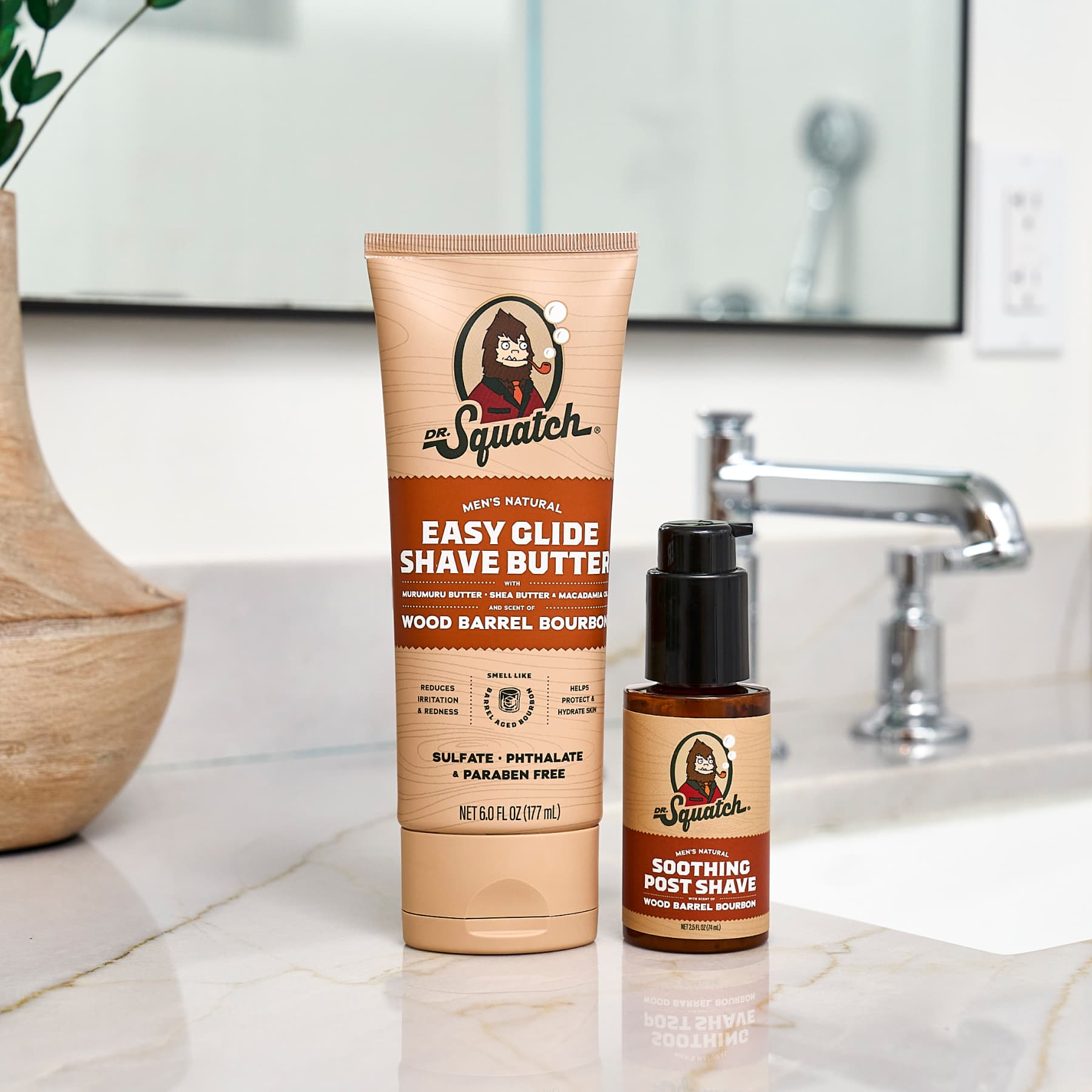 Wood Barrel Bourbon Smooth Shave Bundle M2