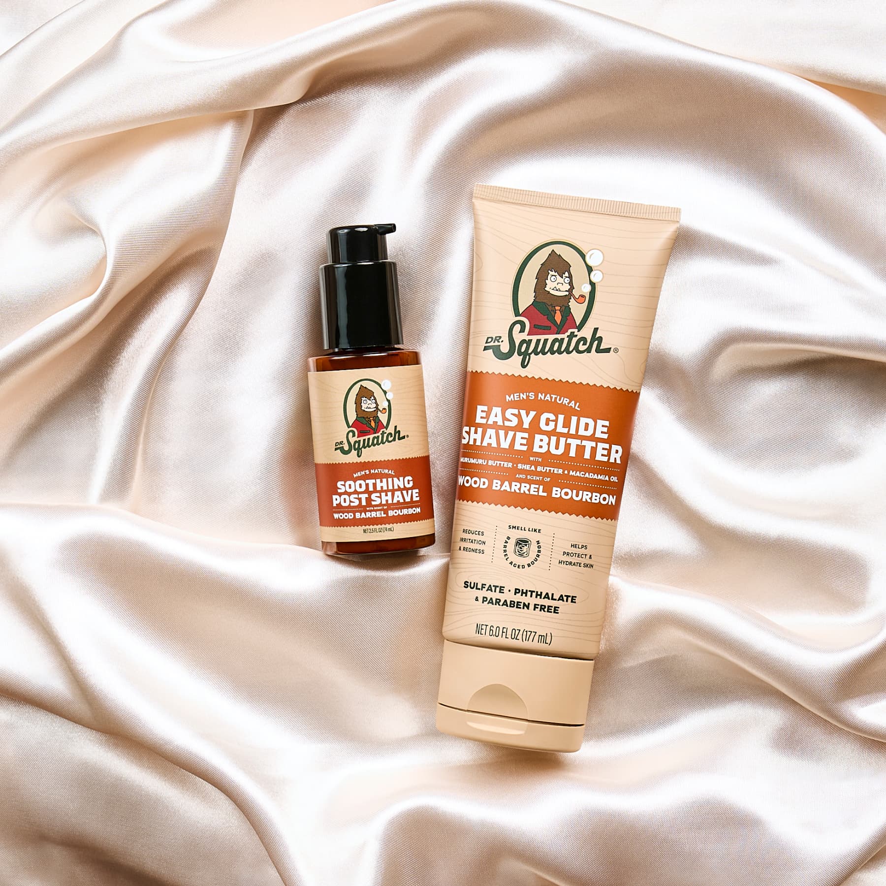Wood Barrel Bourbon Smooth Shave Bundle M2