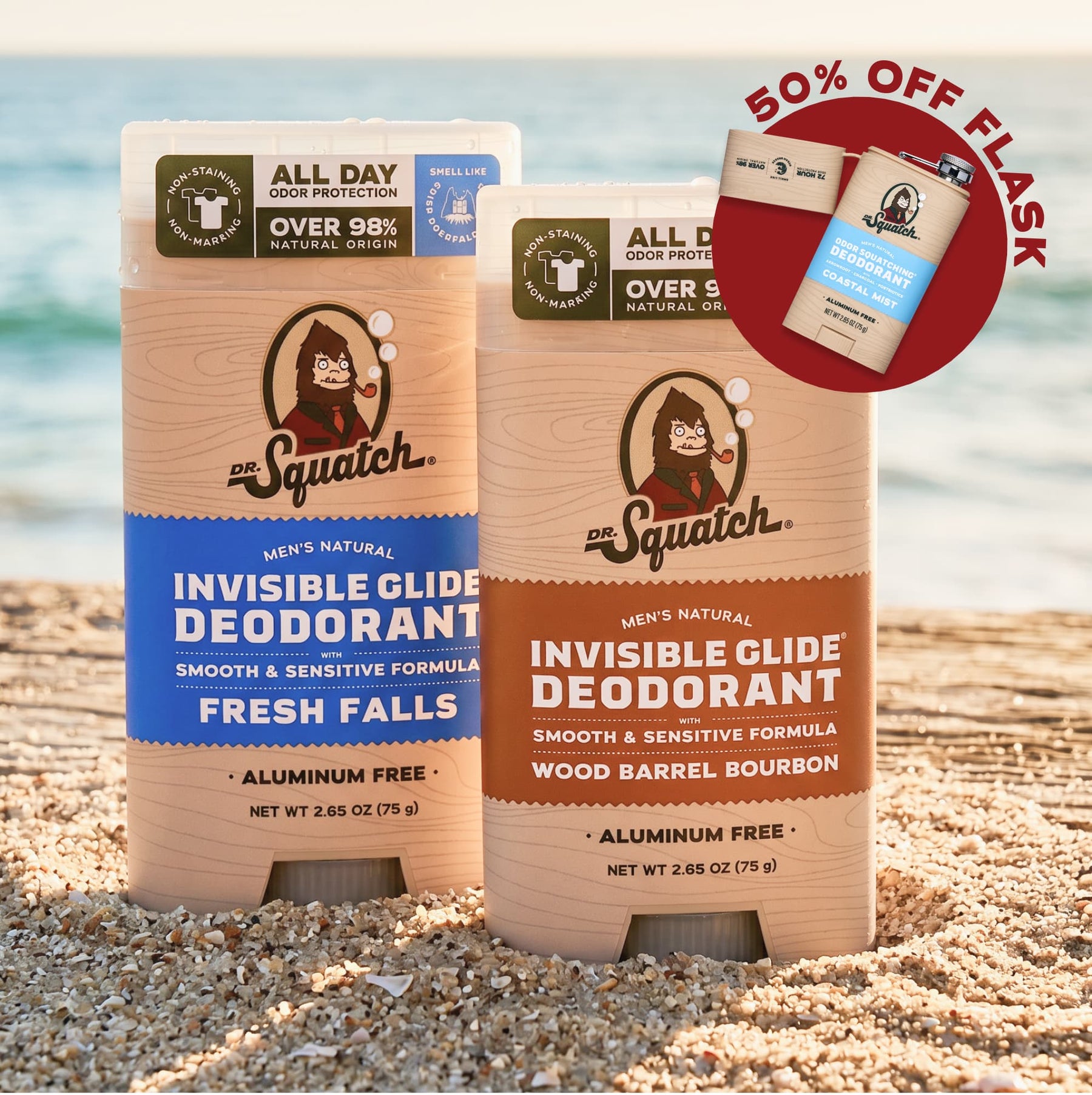 2-Pack Glide + Deo Flask H5