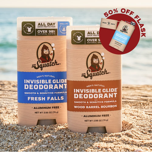 Dr. Squatch 2-Pack Glide + Deo Flask — product photo 1 of 5