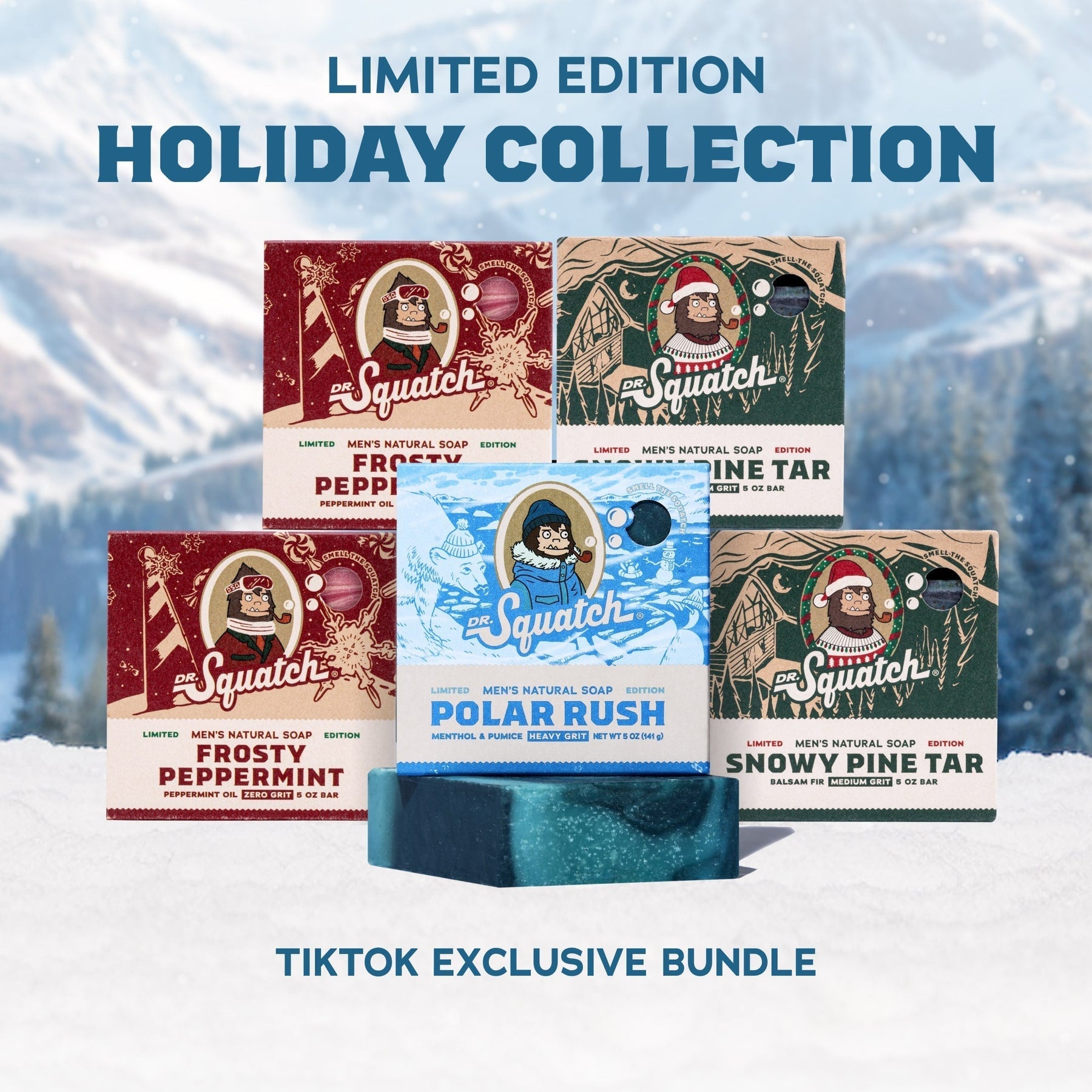 5-Pack Holiday Soap N1