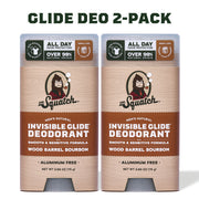 Wood Barrel Bourbon 2-Pack Invisible Glide Deo L4