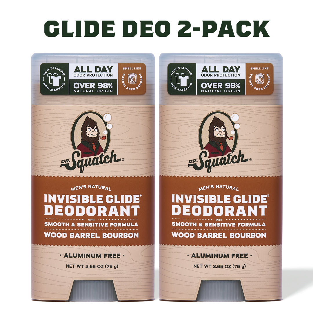 Wood Barrel Bourbon 2-Pack Invisible Glide Deo L4