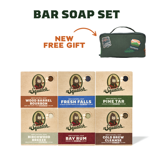 Dr. Squatch Bar Soap Set - V2 gift set
