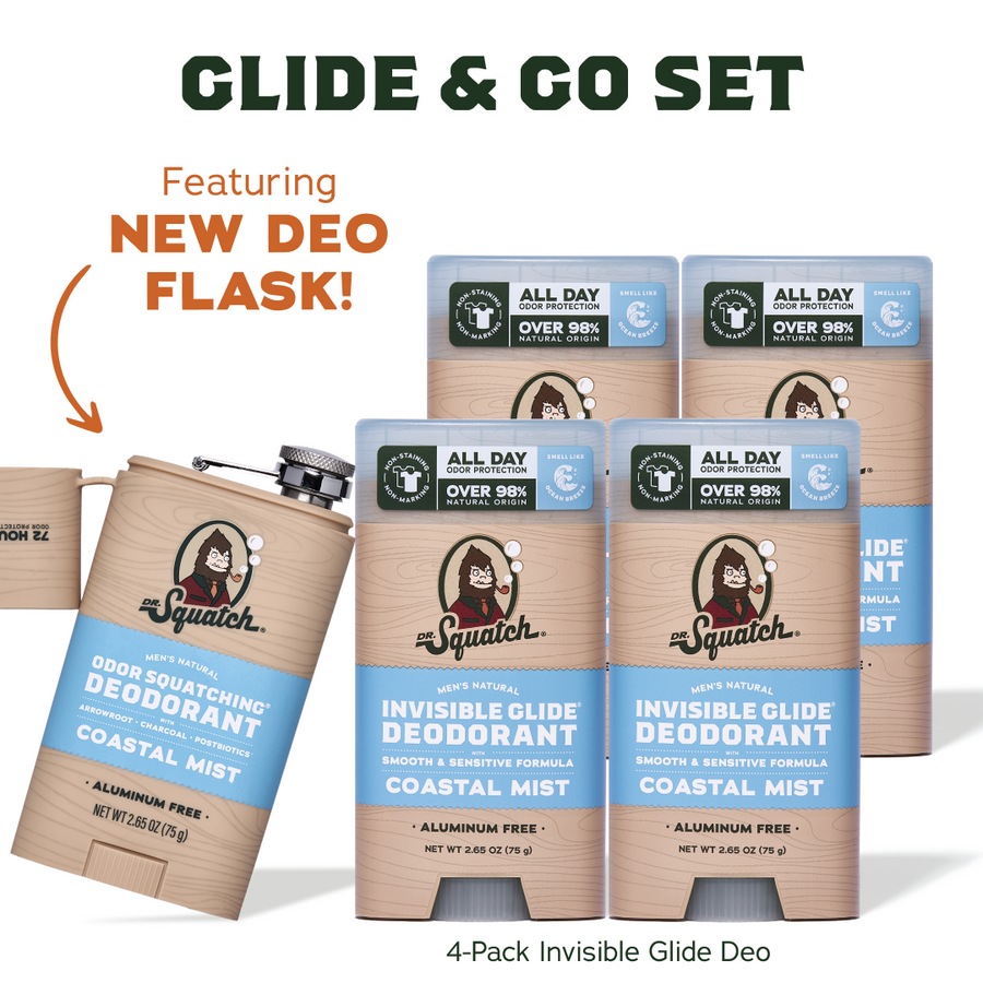 Coastal Mist IG Glide 4-Pack + Deo Flask M8