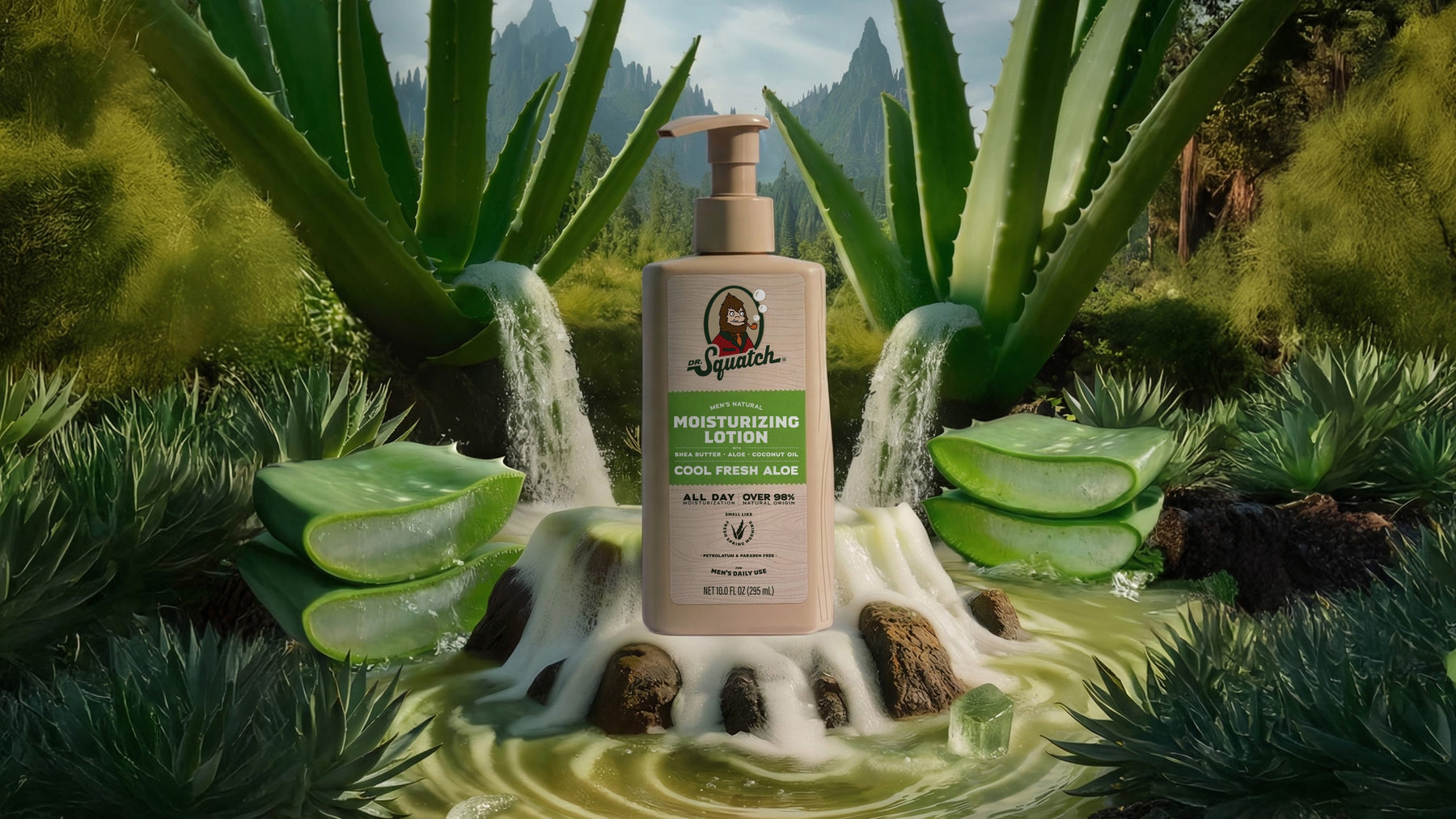 Cool Fresh Aloe Lotion D3