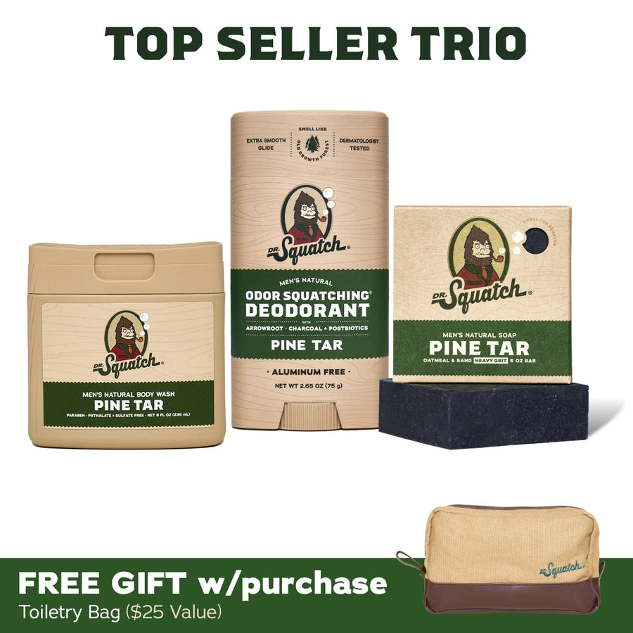 Soap, Deo, Body Wash + GWP Bag - Pine Tar B5