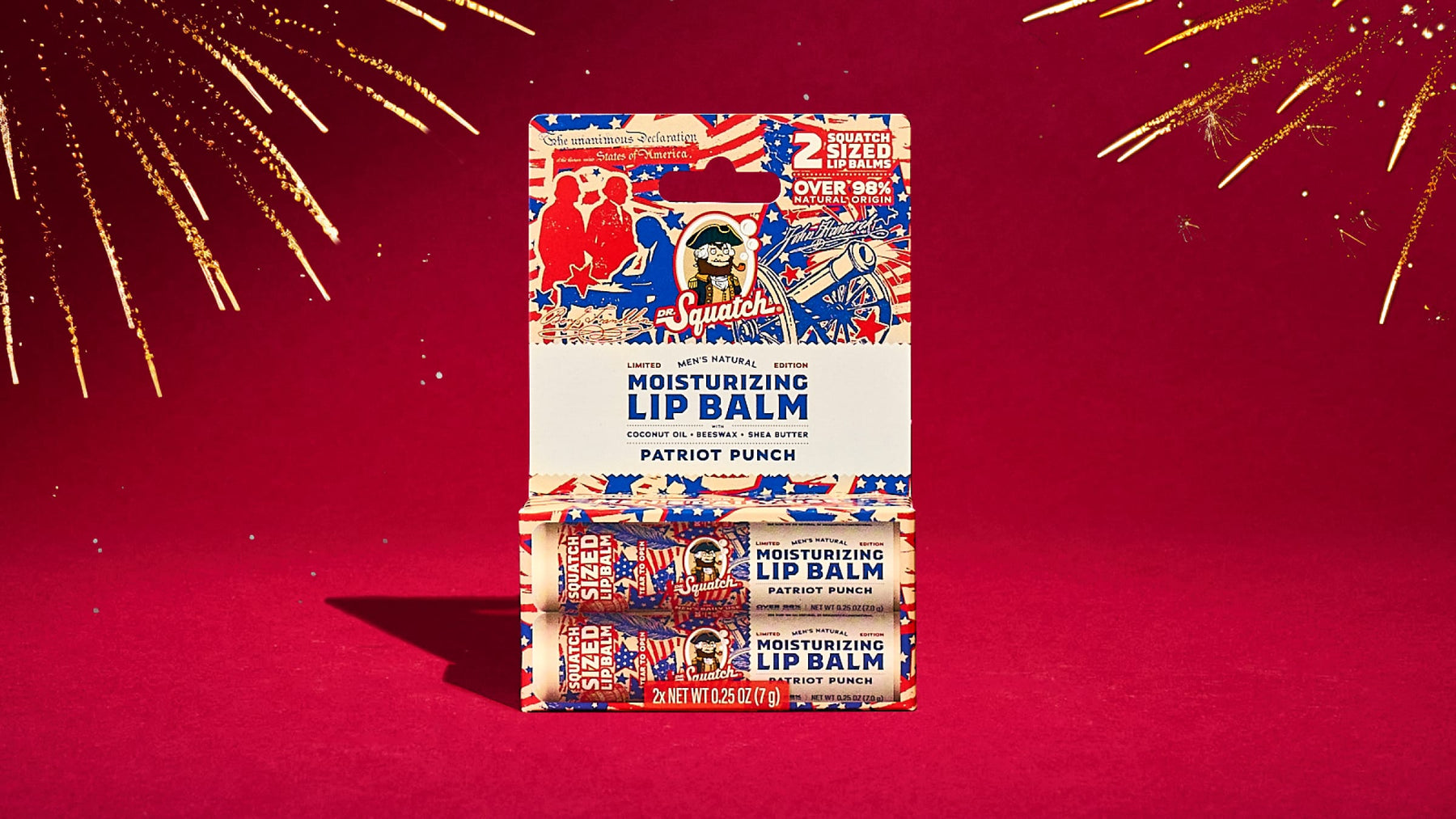 Patriot Punch Lip Balm 2-Pack H2