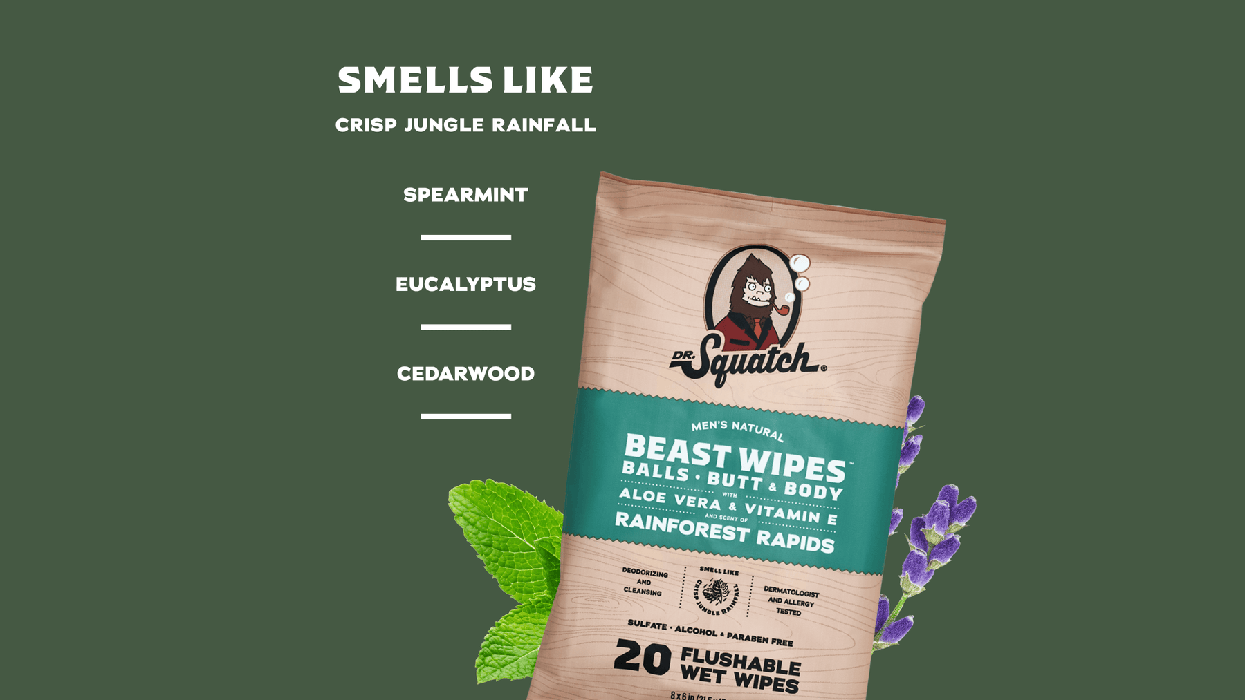 FREE Rainforest Rapids Wipes F3