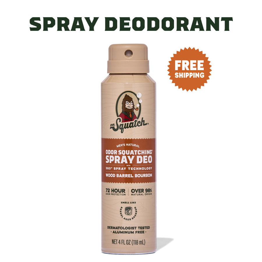 Wood Barrel Bourbon Spray Deo J6