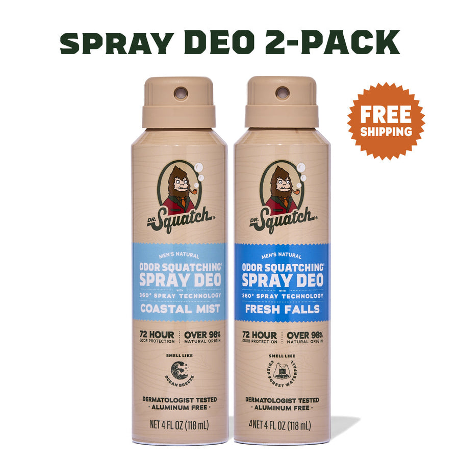 Coastal Mist & Fresh Falls 2-Pack Spray Deo E1