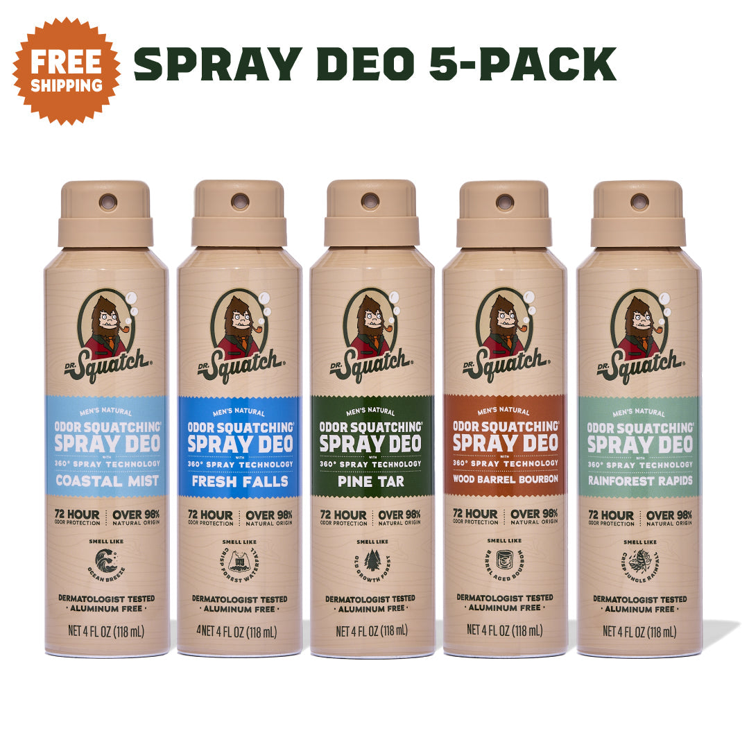 Spray Deo 5-Pack W2