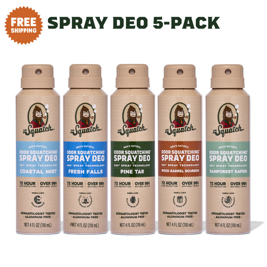 Spray Deo 5-Pack W2