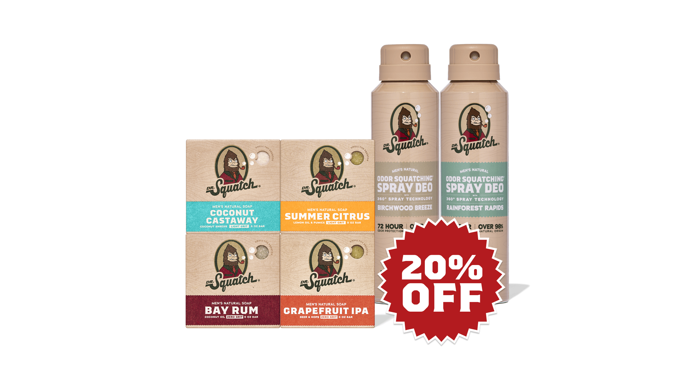 Dr. Squatch 360° Spray Set — product photo 3 of 5