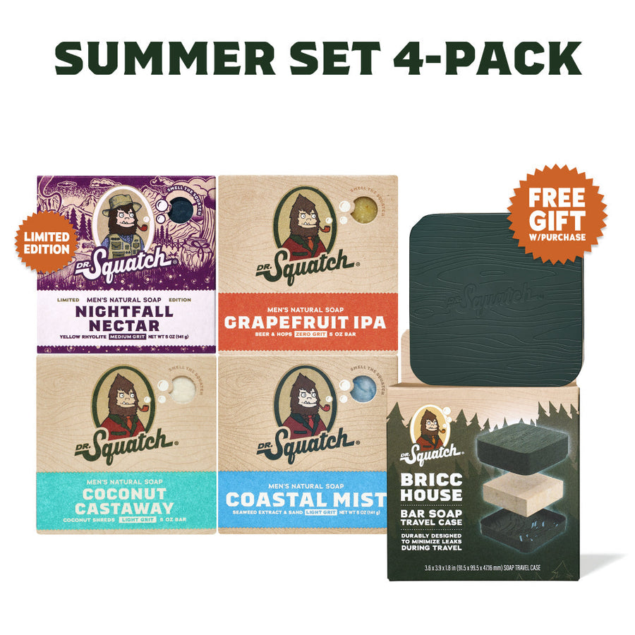 Summer Set 4-Pack + GWP Travel Case M2