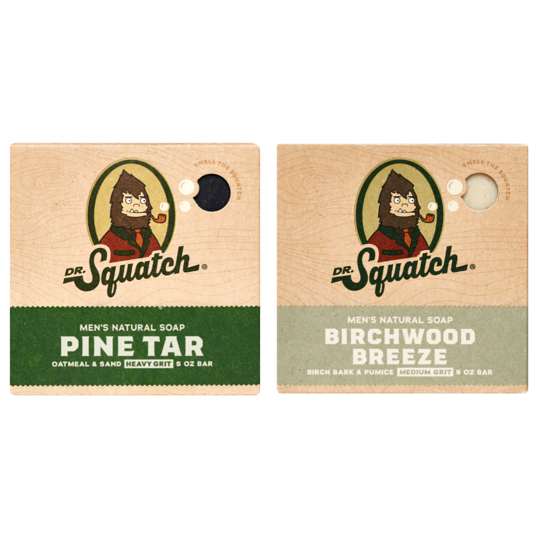 Woodsy 2-Pack Natural Bar Soap Q4