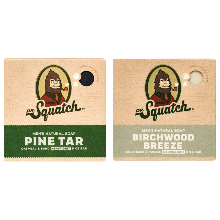 Woodsy 2-Pack Natural Bar Soap Q4