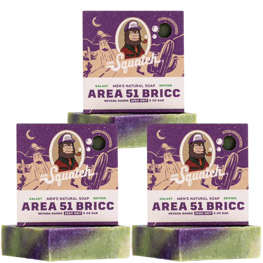 Area 51 Bar Soap 3-Pack Limited Edition B4