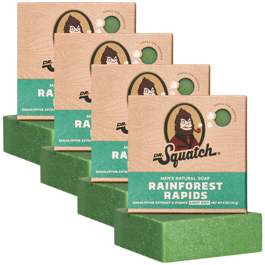 4-Pack Rainforest Rapids Natural Bar Soap M6