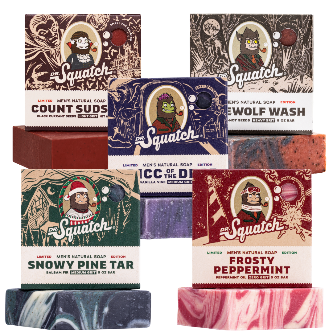 Holiday Hangover 5-Pack Natural Bar Soap G3