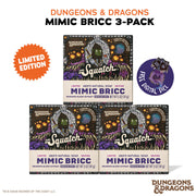Dungeons & Dragons Mimic Bricc 3-Pack - Exclusive Limited Edition Bar Soap T9