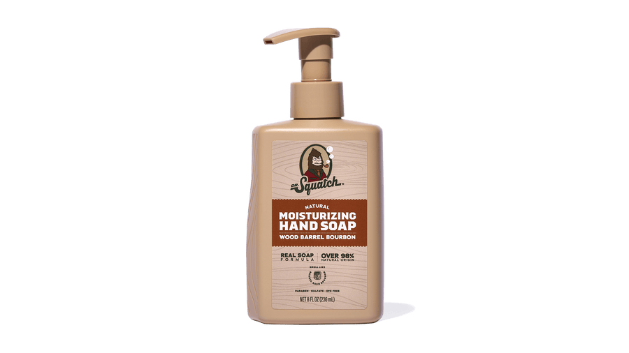 Wood Barrel Bourbon Hand Soap R9